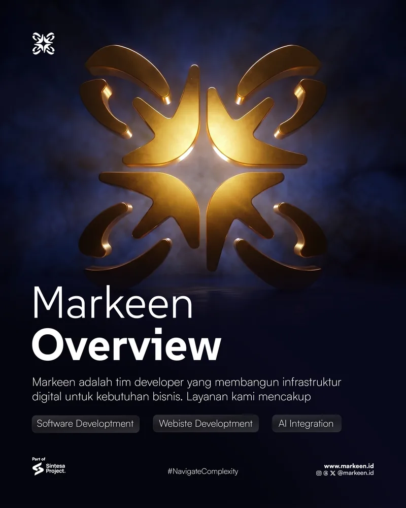 Markeen Overview — Digital infrastructure, software development, web development, and AI integration